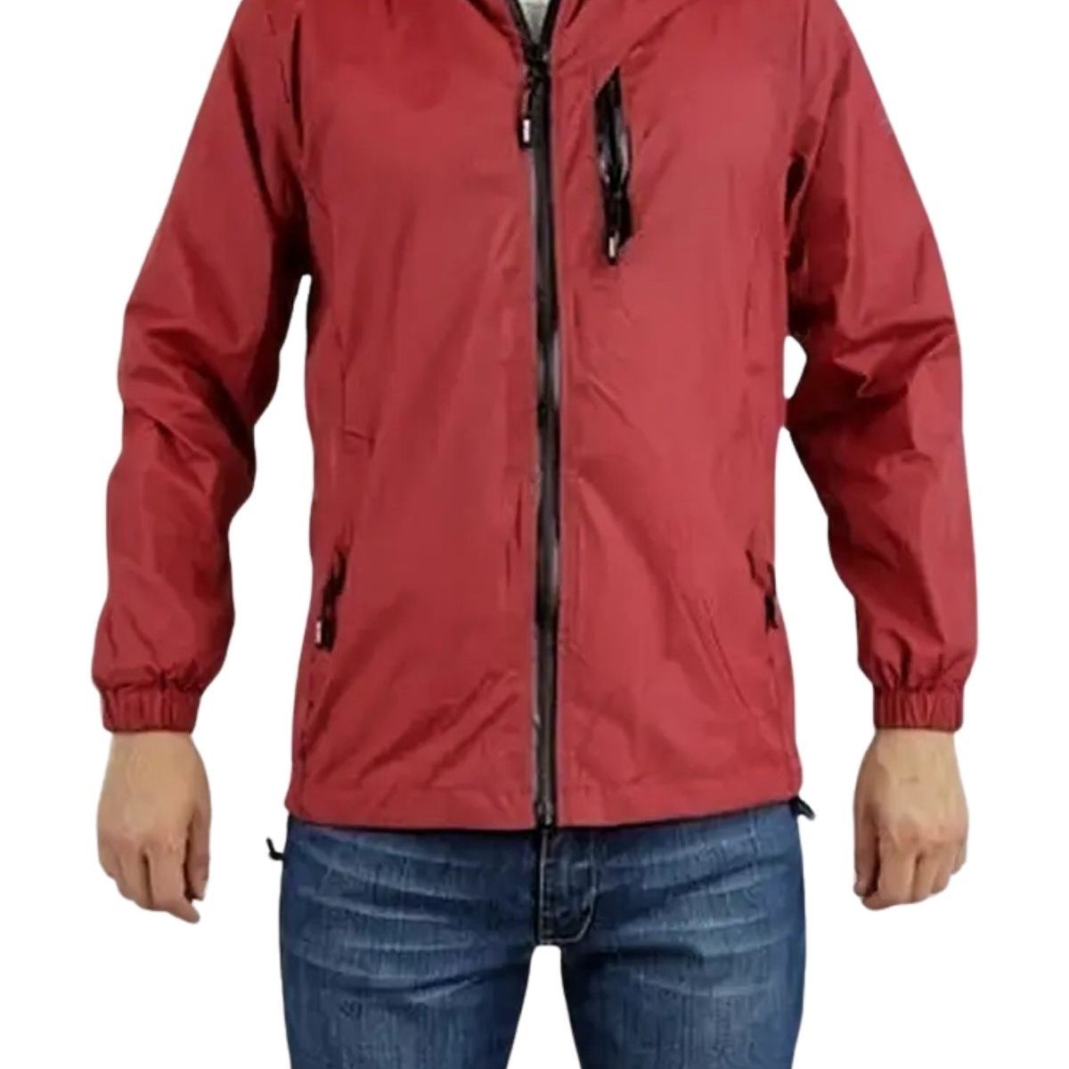 LIKE SHOP - Chaqueta Deportiva Corta Viento Impermeable. Parka Liviana 283