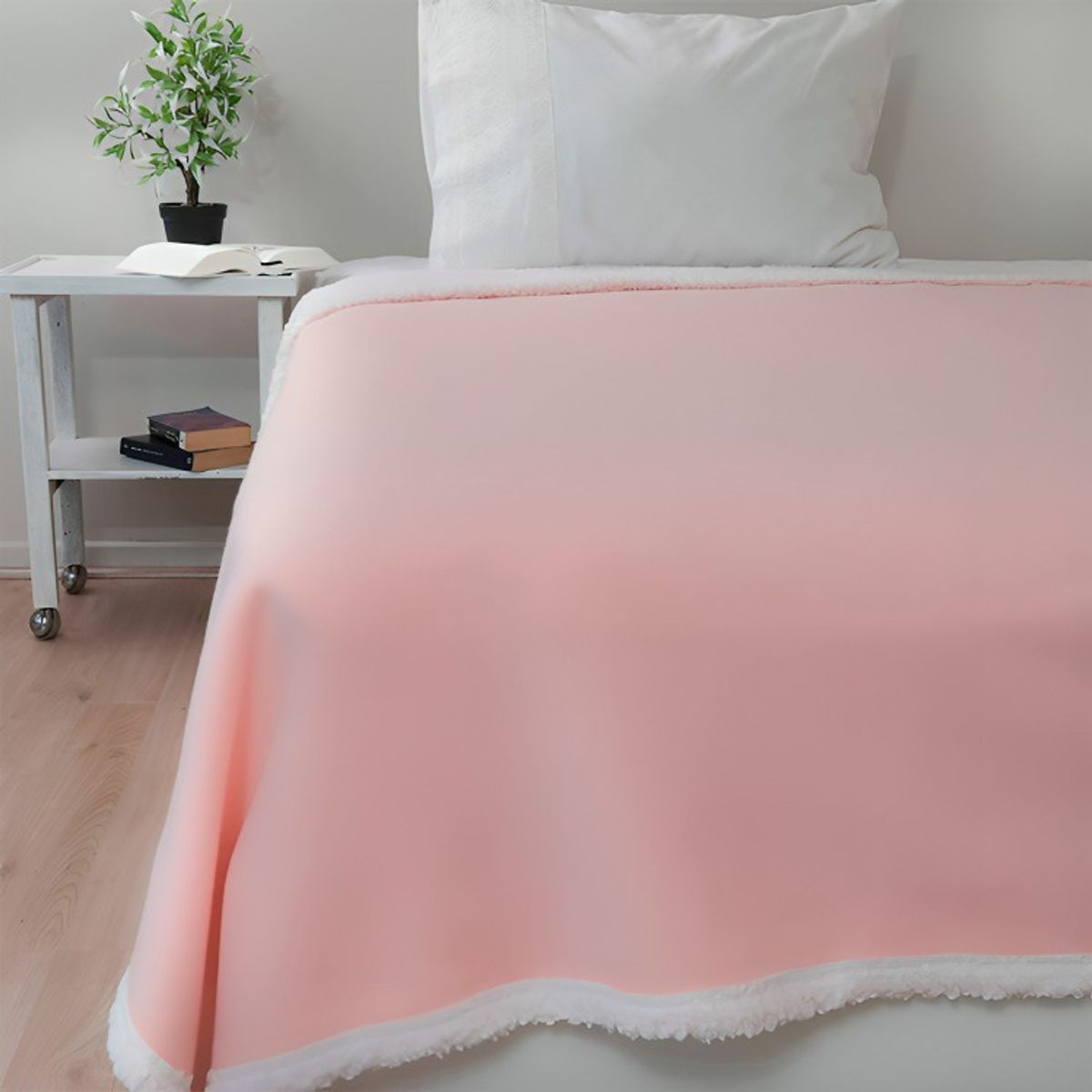 DORAL - Sábanas Polar Composé 1.5 Plazas / Bicolor Rosa – Doral 150x2200cm