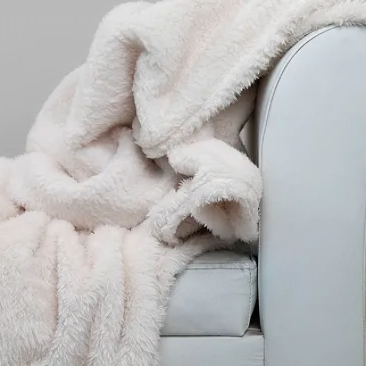 DORAL - Manta Softy Lisa  Blanco  Doral 127×152 cm