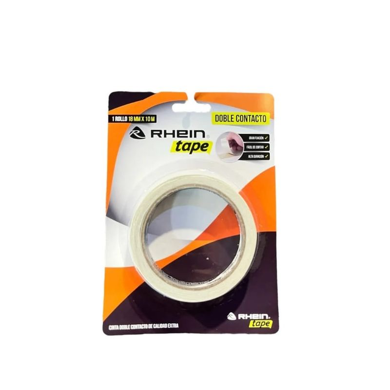 RHEIN - pack de 3 und cinta Doble Contacto 18mm X 10metros