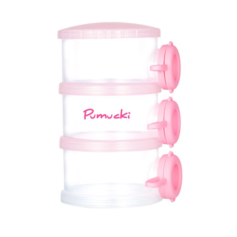 PUMUCKI - Dispensador de Leche Rosado Pumucki