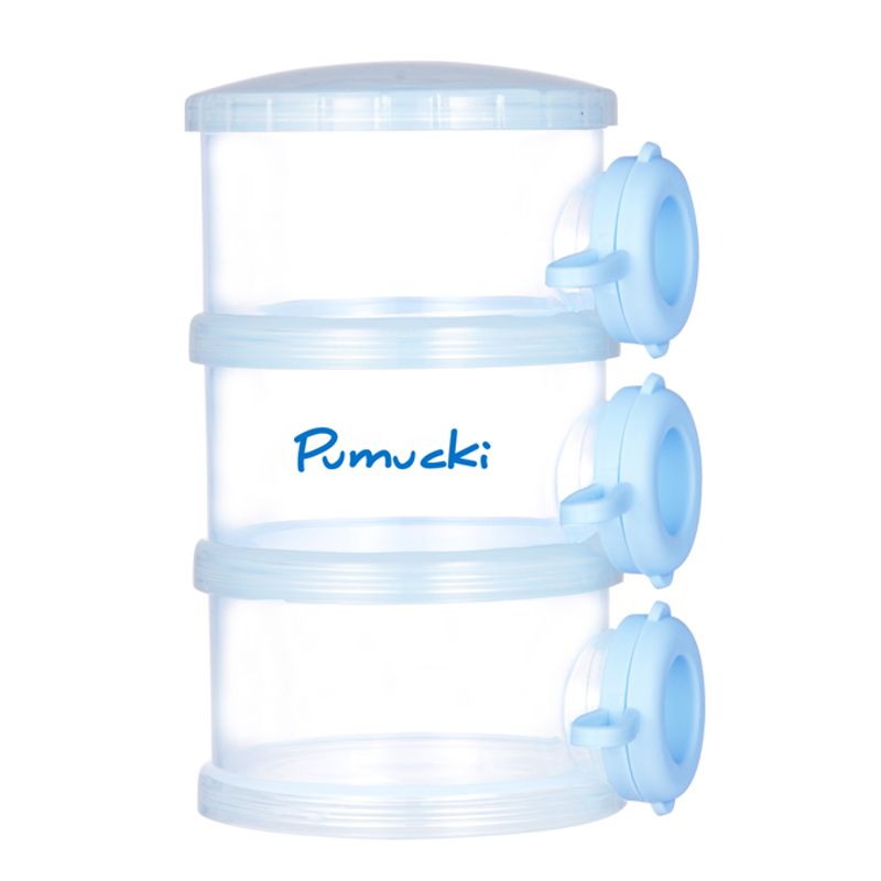 PUMUCKI - Dispensador de Leche Celeste Pumucki