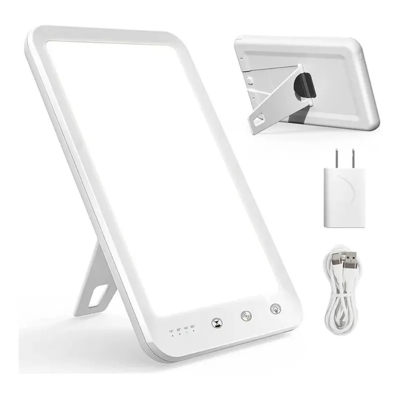 MUNDO MAGIA - Lámpara De Fototerapia Sin Rayos Uv Led Color Blanco
