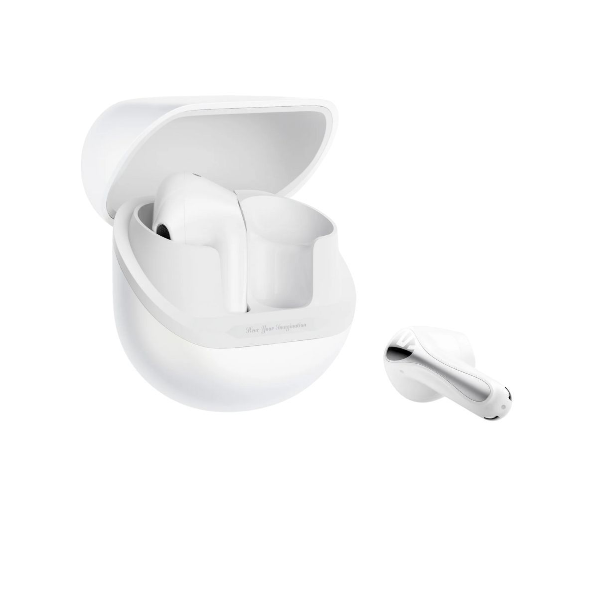 SOUNDPEATS - Audífonos Bluetooth Hi Res ANC ENC IPX5 SoundPEATS Air5 Lite Blanco