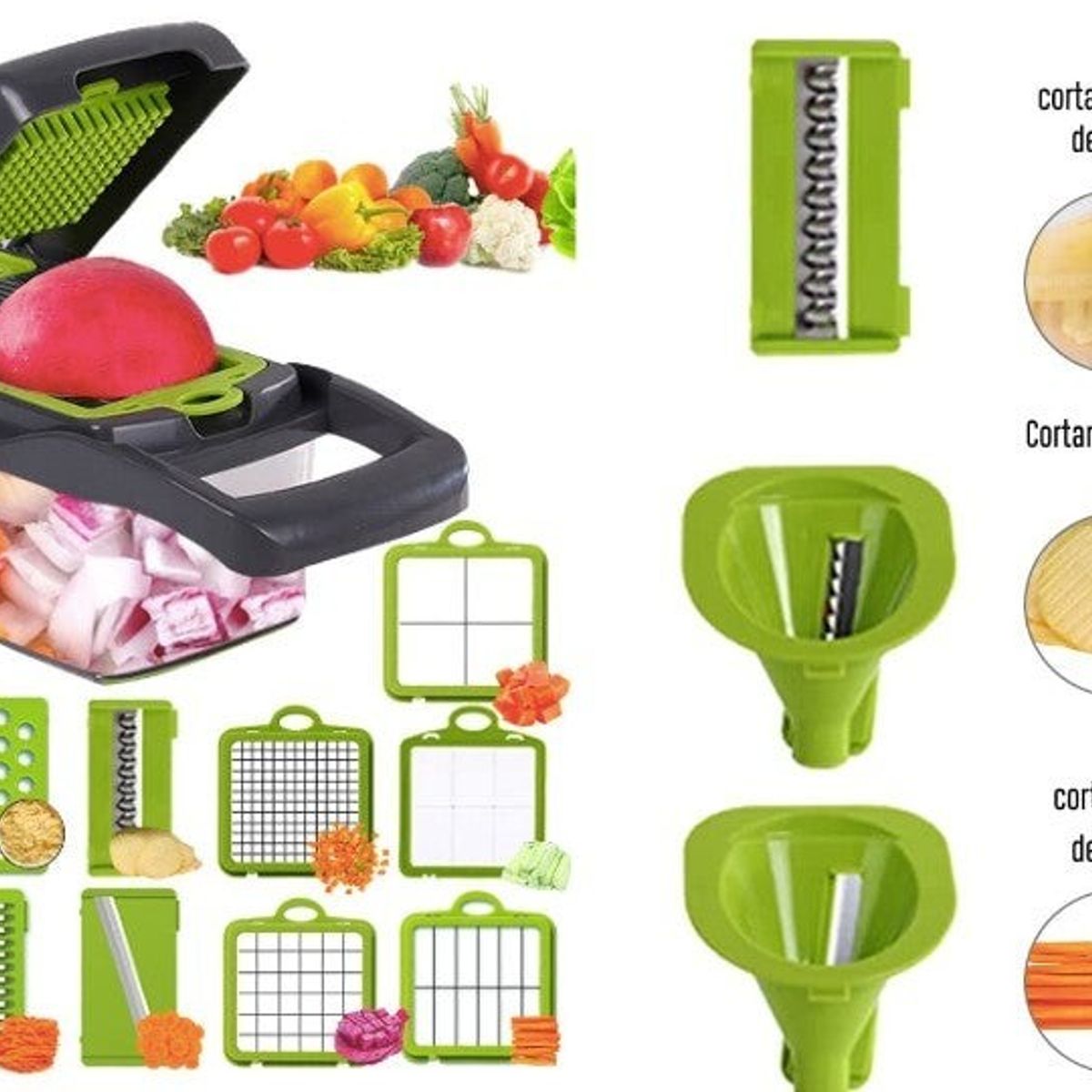 MOVI - Picador de Frutas y Verduras 12 en 1