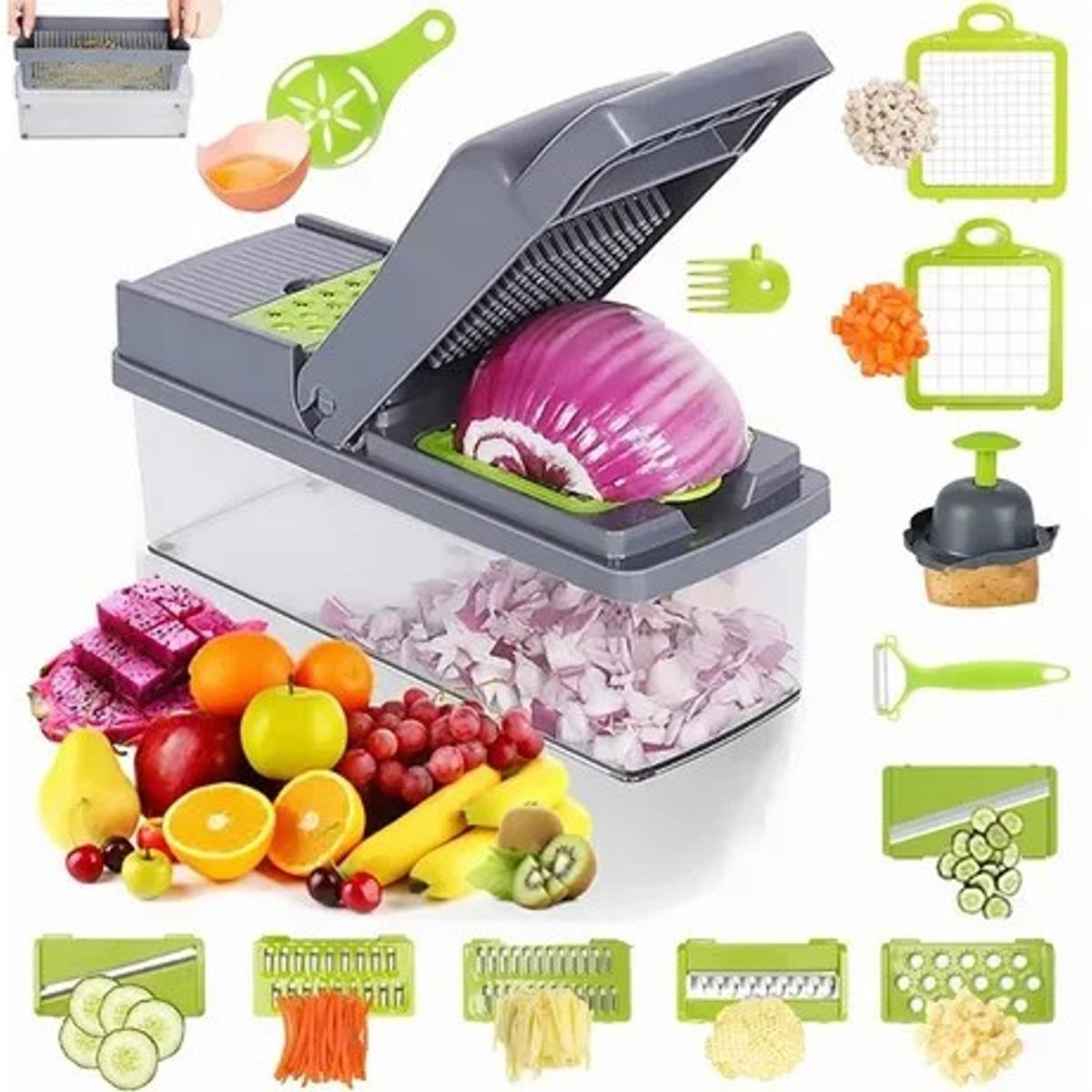 MOVI - Picador de Frutas y Verduras 12 en 1