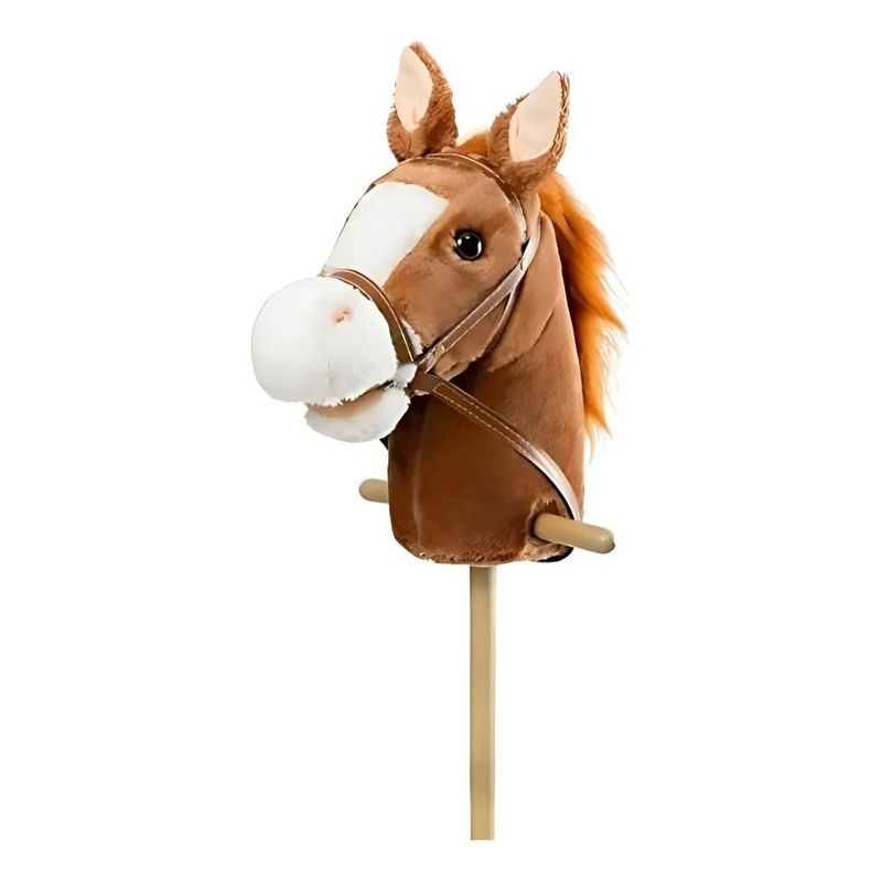 GENERICO - Caballito De Palo Con Sonido Y Rueda De 100 Cm Para Niños