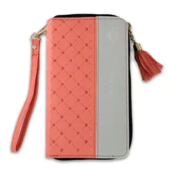 ABBA - Biblia RVR60 015cz Horizonte Coralgris claro Tamaño Chequera