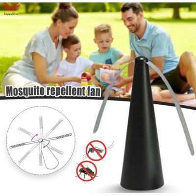Imagen 2 del producto Abanico Ventilador Repelente De Moscas Insectos Automático