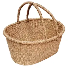 BRIC - Canasto de mimbre con manilla