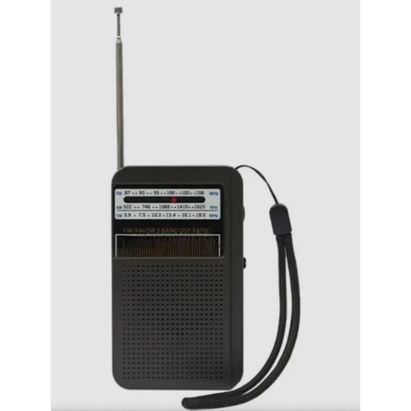 ATLAS - Radio Portátil Bolsillo Amfm Antena