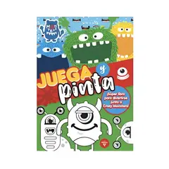VERTICE - Libro para colorear y actividades Juega y Pinta Monstruos
