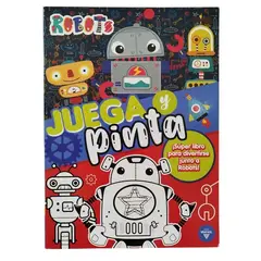 VERTICE - Libro para colorear y actividades Juega y Pinta Robots