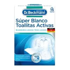 DR BECKMANN - Toallitas Super Blanqueadoras 15 Unid Dr. Beckmann