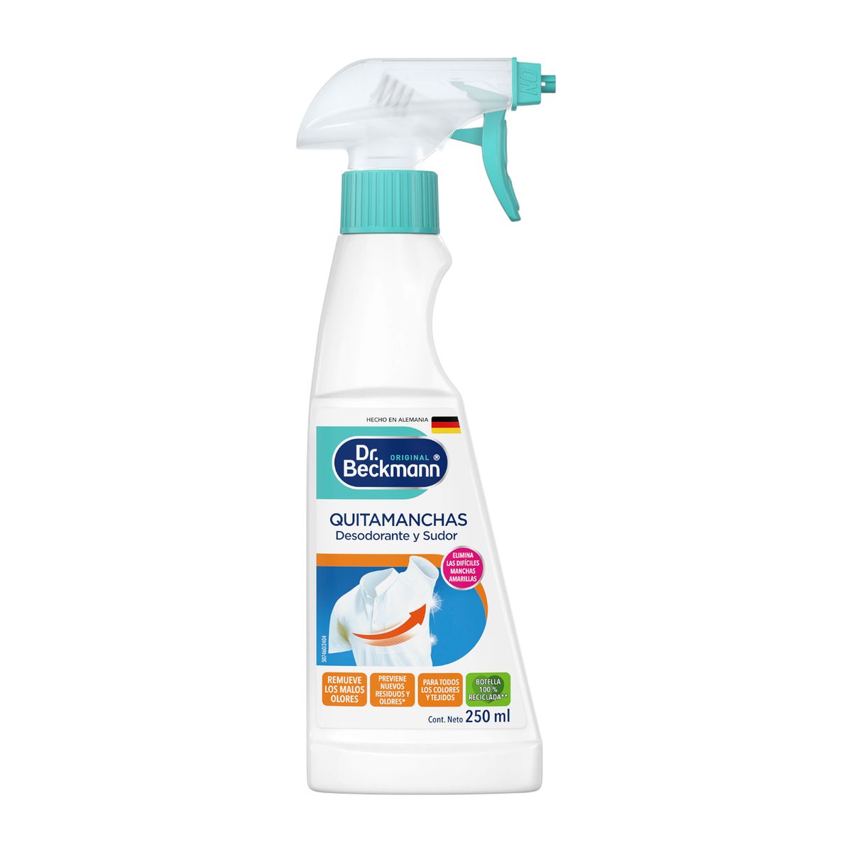 DR BECKMANN - Quitamanchas Desodorante Y Sudor 250ml