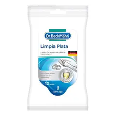 DR BECKMANN - Toallitas Limpia Plata Dr. Beckmann 12 Unid