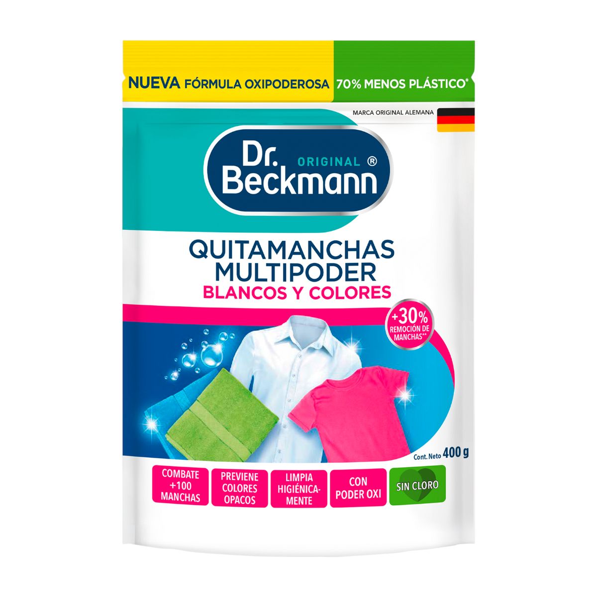 DR BECKMANN - Quitamanchas Blancos Y Colores Dr. Beckmann 400gr