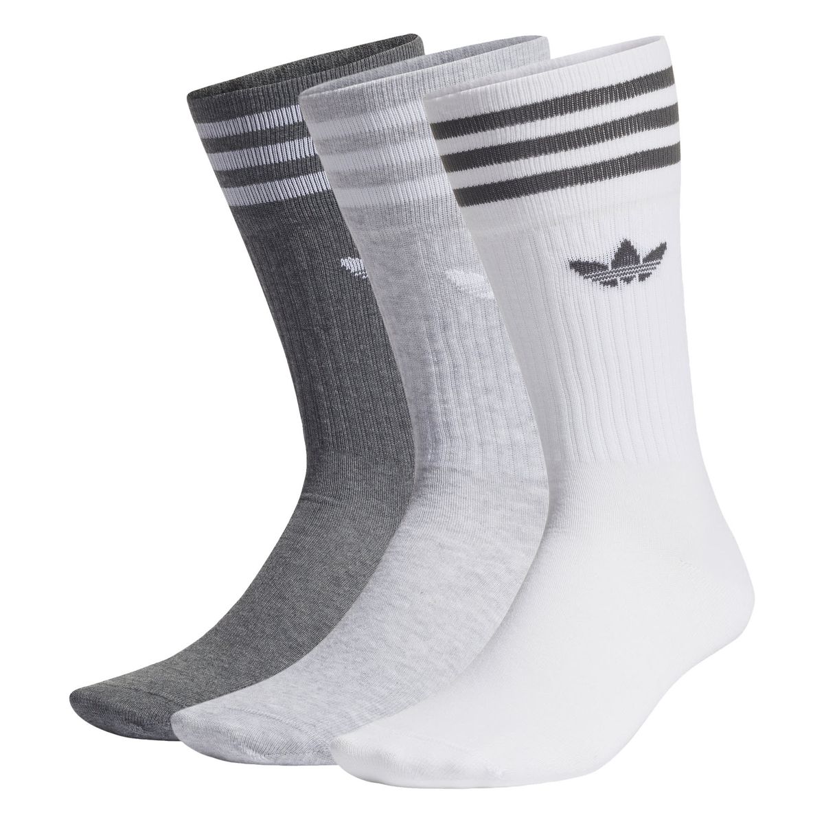 ADIDAS - Calcetines largos Solid 3 Pares UNISEX