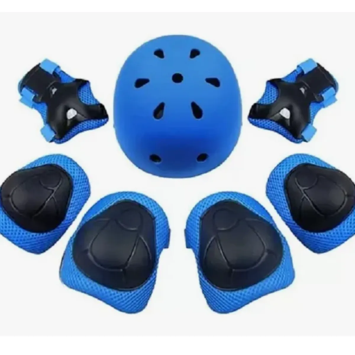 GENERICO - Set Protección Niñoa Para deportes color azul