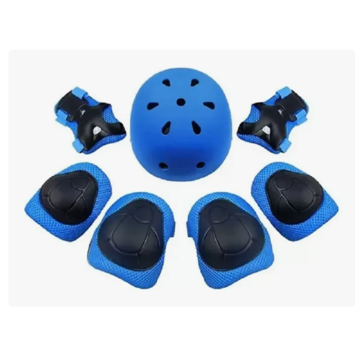 GENERICO - Set Protección Niñoa Para deportes color azul