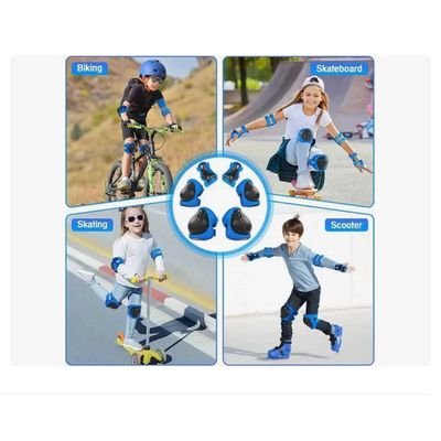 Imagen 2 del producto Set Protección Niñoa Para deportes color azul