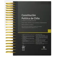TIRANT LO BLANCH - CONSTITUCION POLÍTICA DE CHILE 4° Edición 2025 ANILLADO
