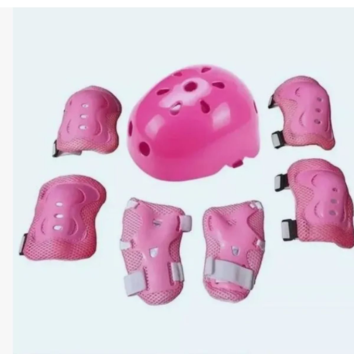 GENERICO - Set Protección Niños Para deportes color rosa