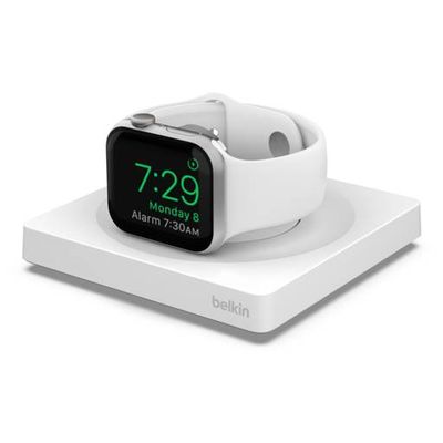 Belkin Base De Carga Portátil Para Apple Watch, Color Blanco