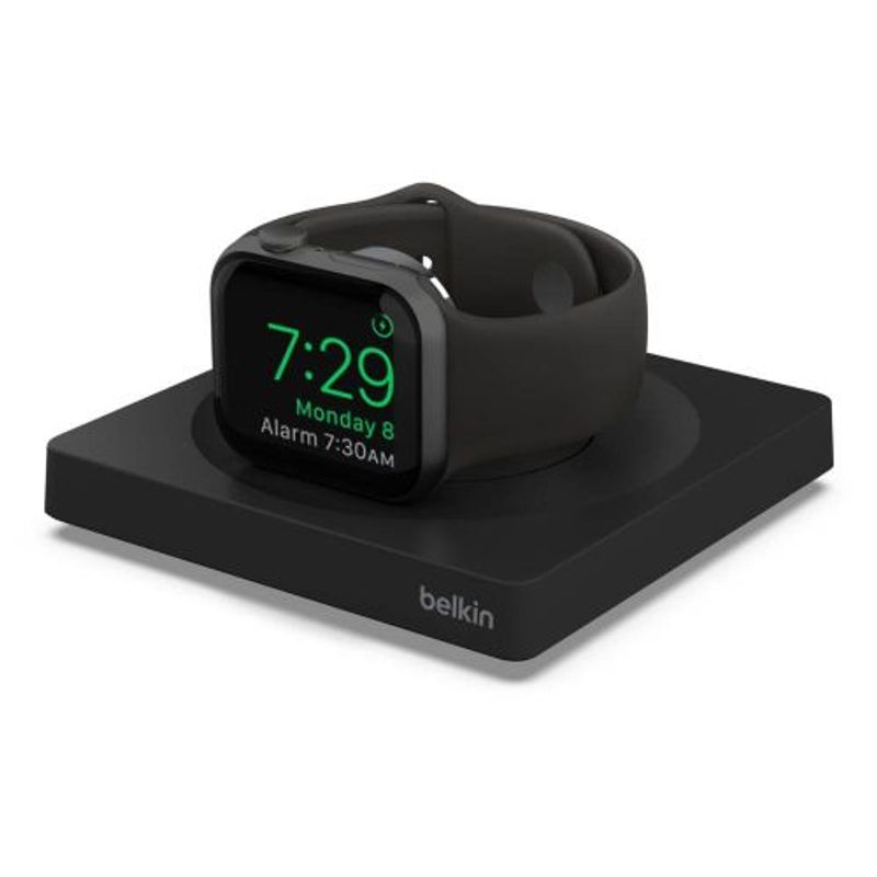 BELKIN - Cargador Rápido Belkin BoostCharge Pro Apple Watch Series 1-7 Negro