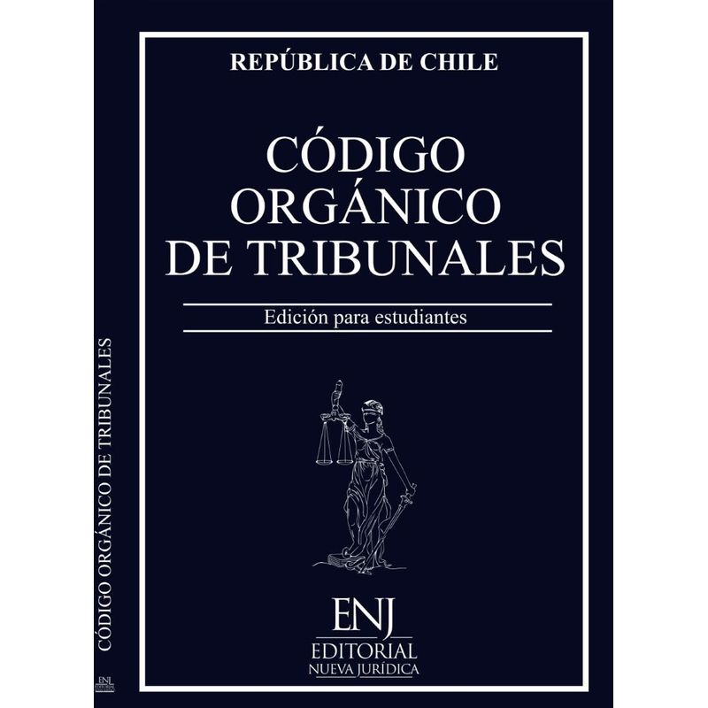 GENERICO - CODIGO ORGÁNICO DE TRIBUNALES 2025 ESTUDIANTES