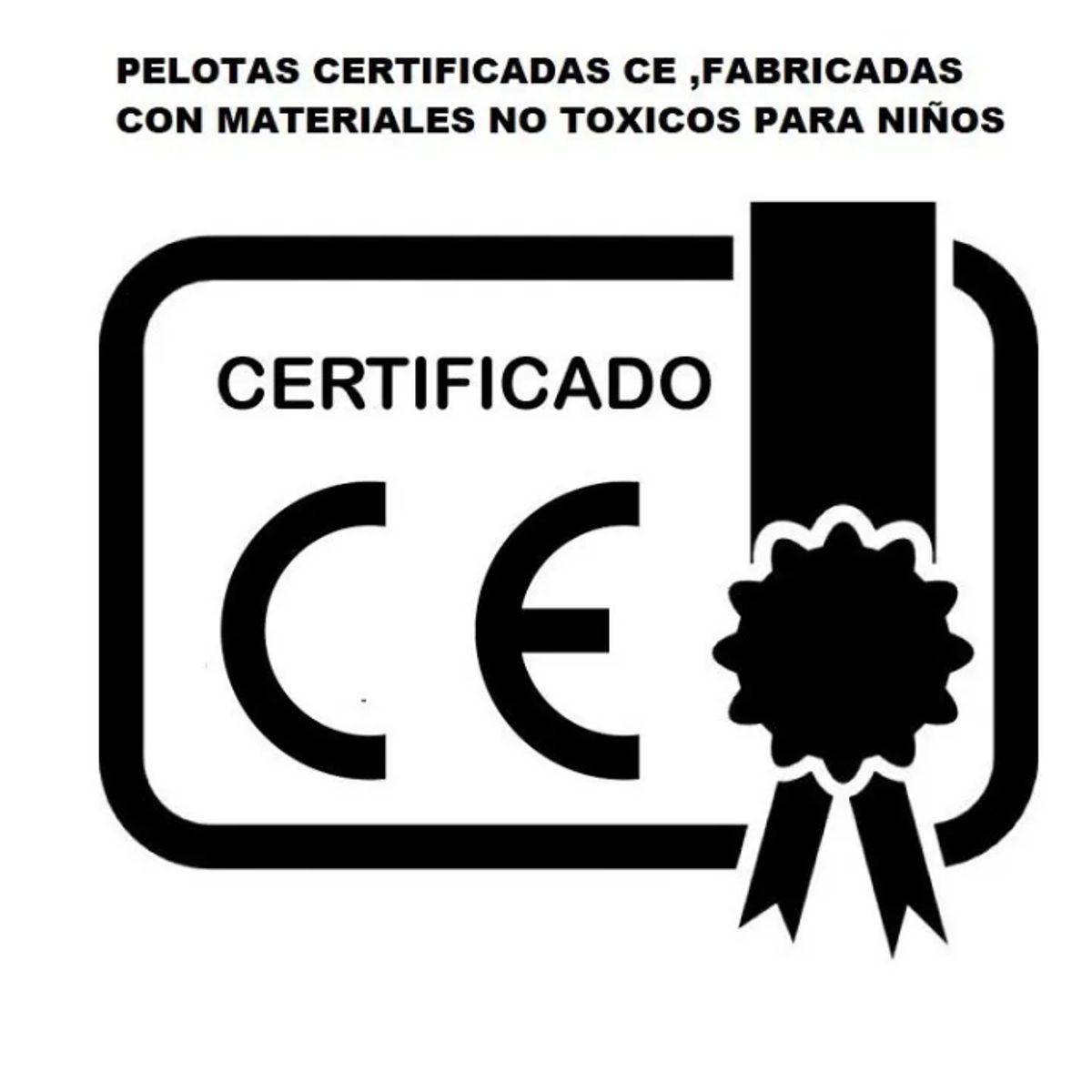 GENERICO - Pack 200 Pelotas Plásticas Para Piscina Colores Surtidos