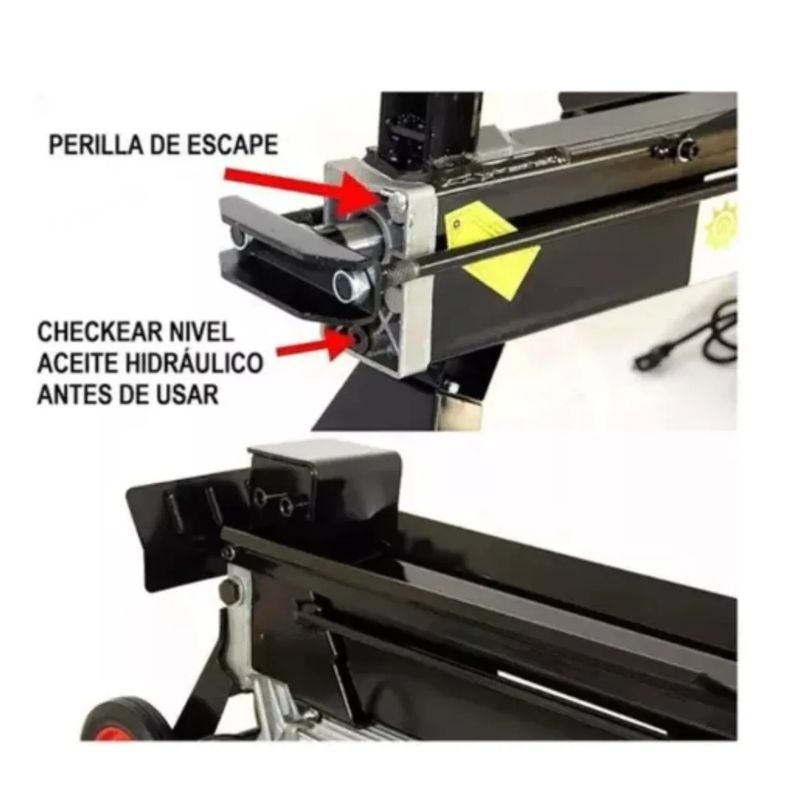 ALTERNATIVE - Astilladora  Partidor Trozador De Leña -  7 Toneladas 2200w