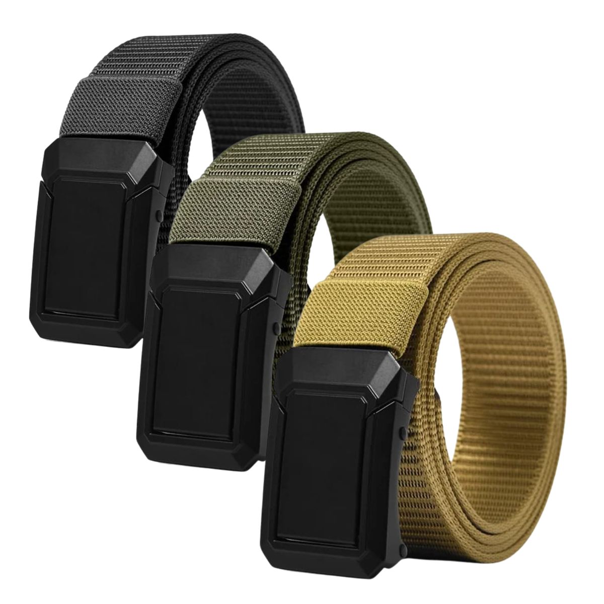 EKOL TACTICA MILITAR - Cinturón Táctico Militar Ajustable M136