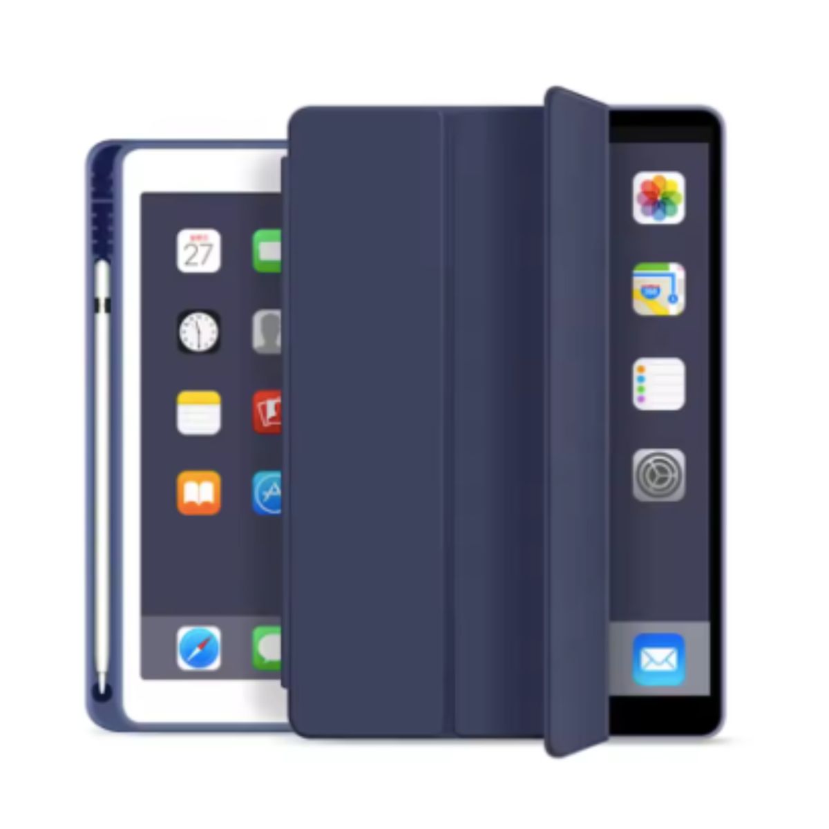 GENERICO - Funda Smart Cover Para iPad 10.2 / Air 3 10.5 Ranura de Lápiz