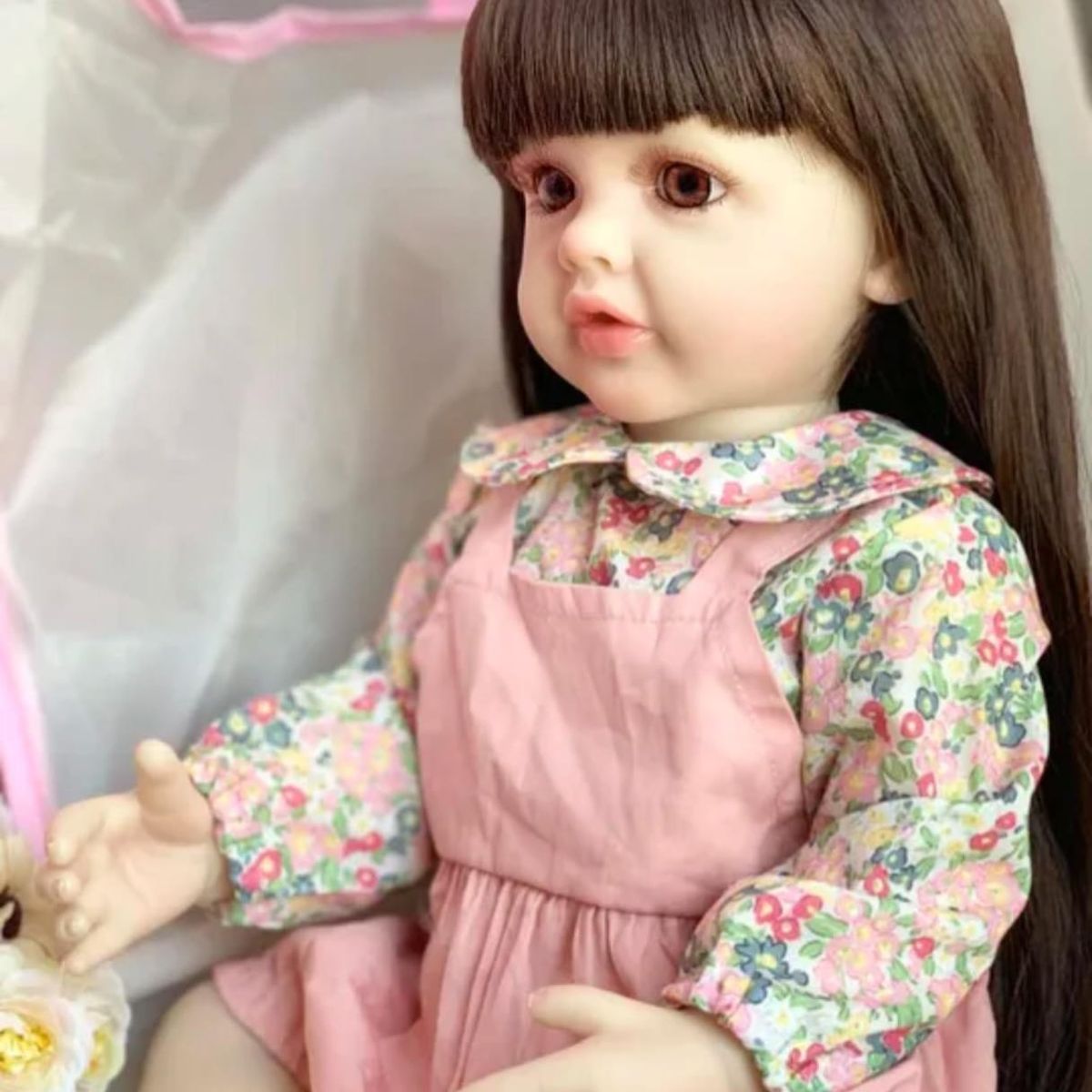 GENERICO - Muñeca Bebé Resborn Realista De Silicona