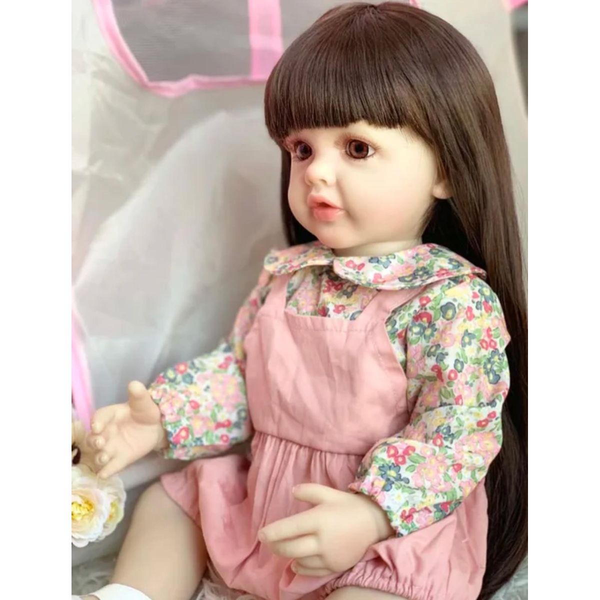 GENERICO - Muñeca Bebé Resborn Realista De Silicona