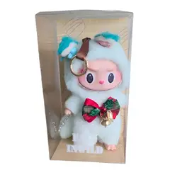 GENERICO - Peluche Labubu Celeste En Caja Regalo Novedad