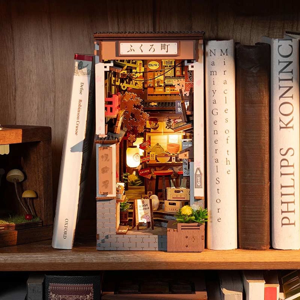 ROBOTIME - Separador de Libros Puzzle 3D Robotime - Sakura Wine Alley