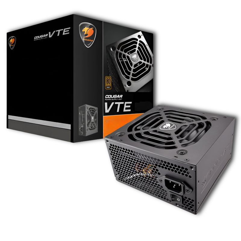 COUGAR - Fuente De Poder Gamer Cougar VTE 400W 80 Plus High Efficiency