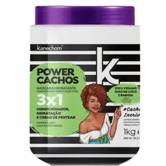 KANECHOM - Máscara 3 En 1 Power Cachos