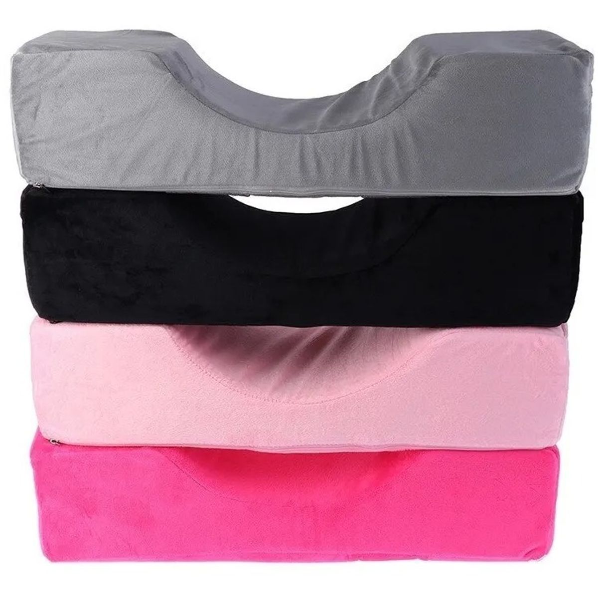 GENERICO - Cojín Para Lashista O Extensiones De Pestañas Almohada Rosa