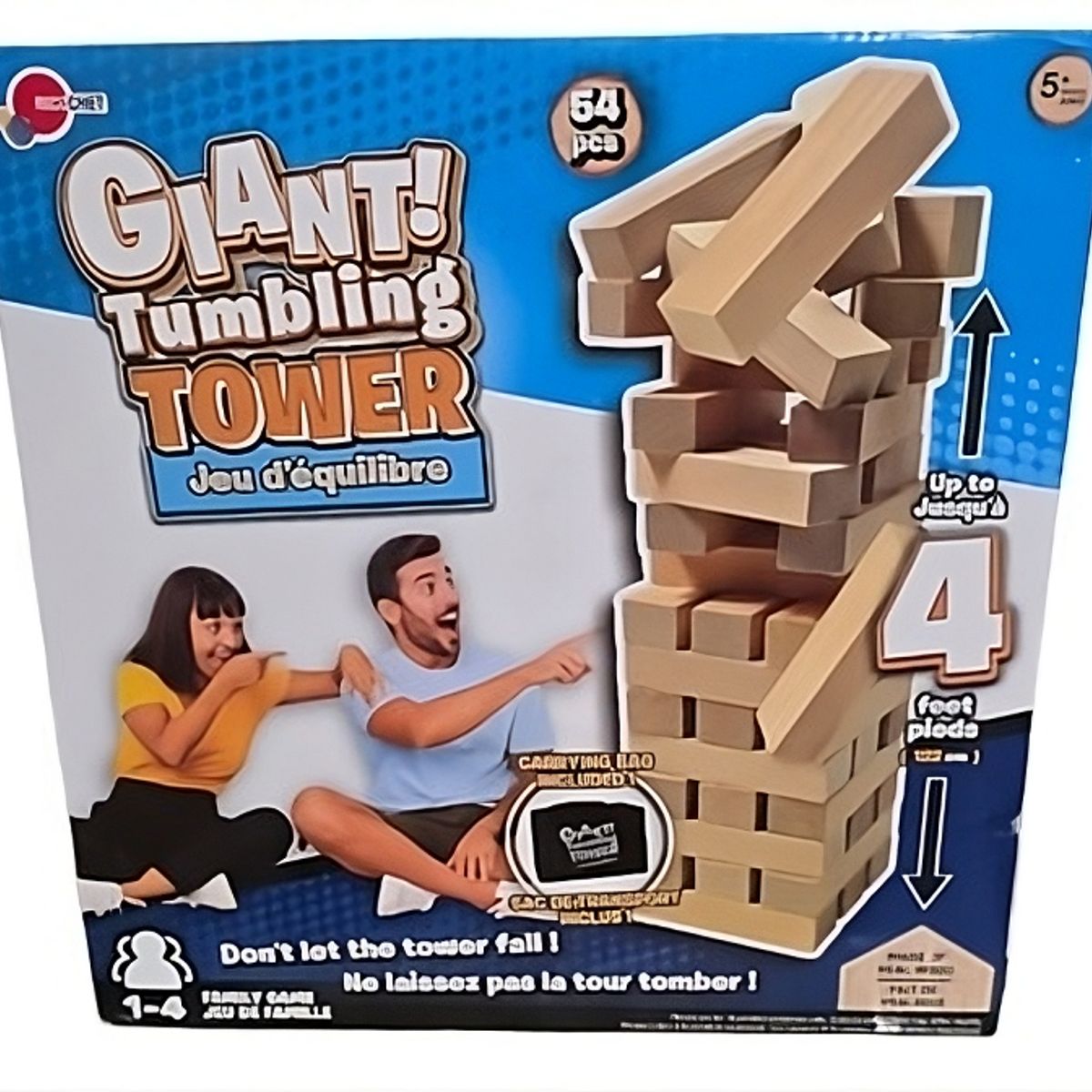 GENERICO - Juego De Mesa Jenga Gigante Yenga Xl En Caja