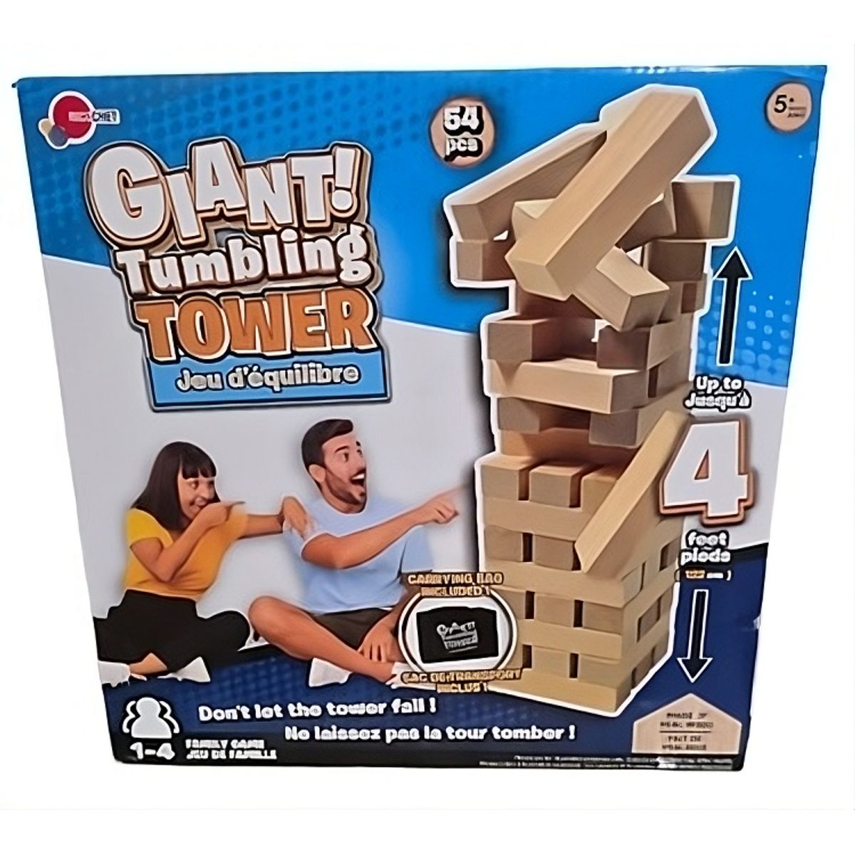 GENERICO - Juego De Mesa Jenga Gigante Yenga Xl En Caja
