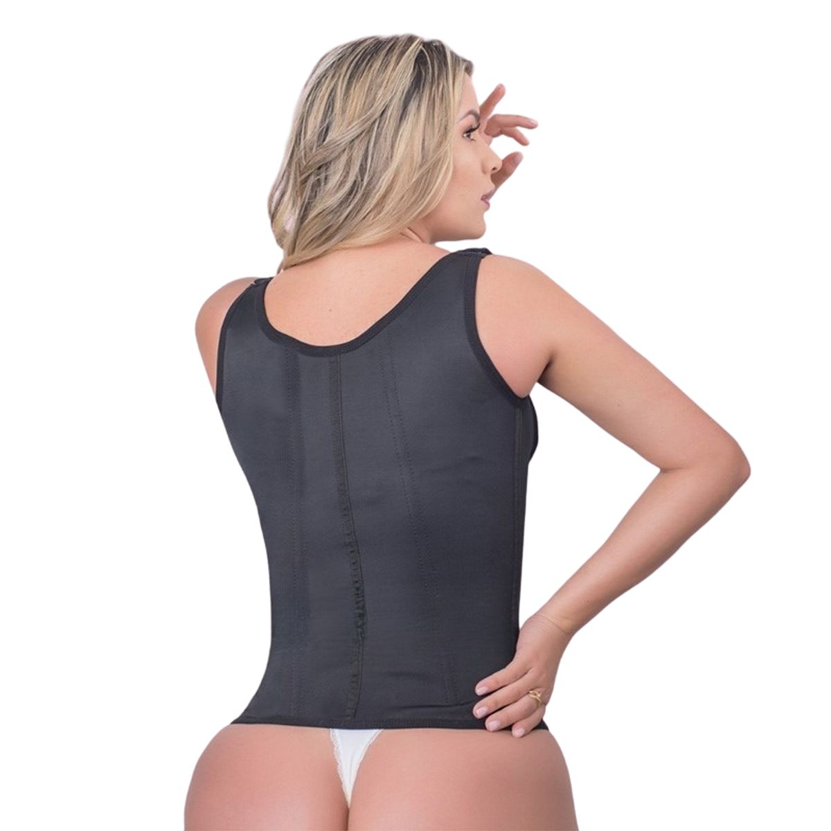 CINTURA SONADA - Faja Reductora Colombiana Alta Compresión Tipo Chaleco