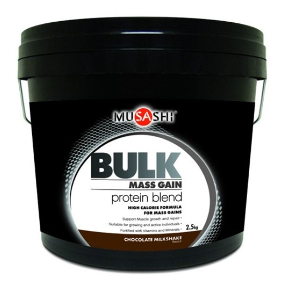 MUSASHI - Musashi Proteina Bulk Mass Gain Whey Protein 5 Lbs Chocolate