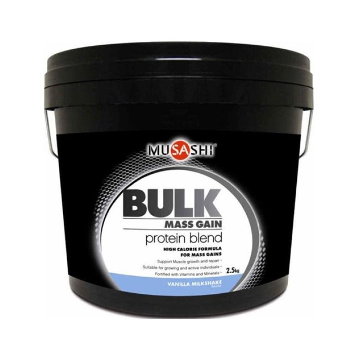 MUSASHI - Musashi Proteina Bulk Mass Gain Whey Protein 5 Lbs Vanilla