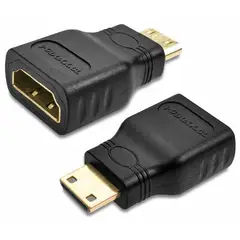 GEN - Adaptador Convertidor Mini Hdmi Camara Tablet T Video Copla - Negro