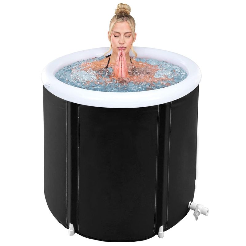 GENERICO - Bañera Portatil Plegable De Adultos Ducha Hielo Y Caliente