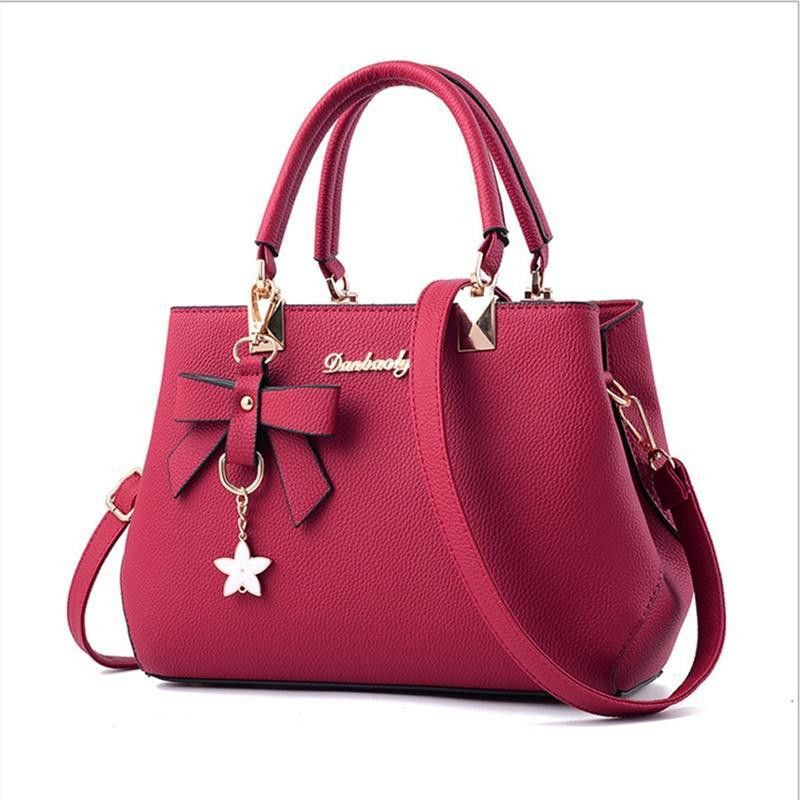 DANWEILE - Bolso bandolera portátil de gran capacidad y estilo casual para mujer