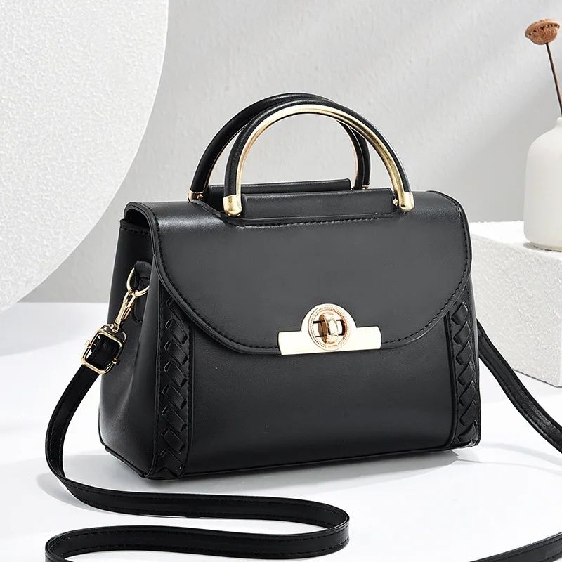 DANWEILE - Bolso cruzado pequeño y versátil a la moda - Negro